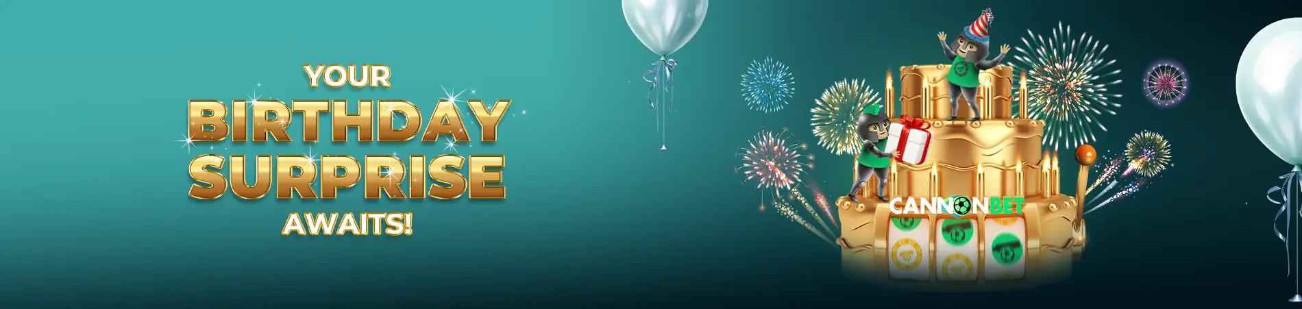 Celebrate Your Birthday with Cannonbet Bonus.